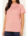 Image #3 - Ariat Women's Rebar Heat Fighter Short Sleeve Work Shirt, Dark Pink, hi-res