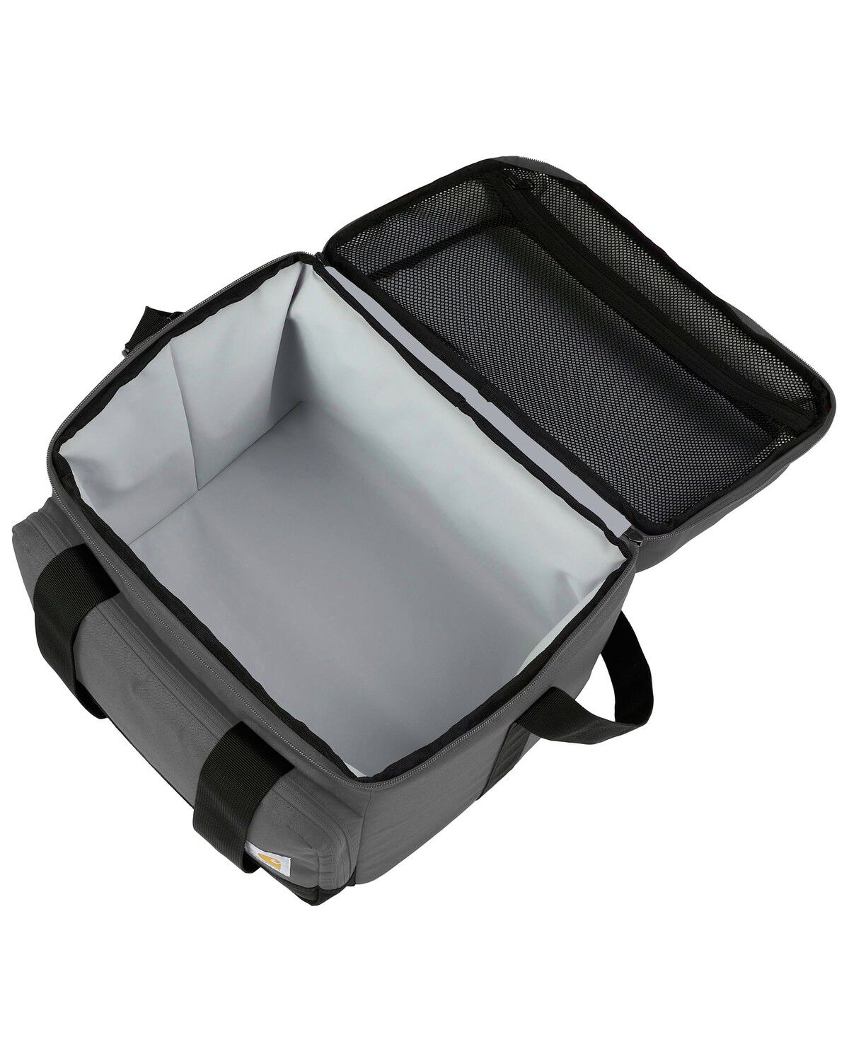Image #4 - Carhartt Insulated 24 Can Two Compartment Cooler, Charcoal, hi-res