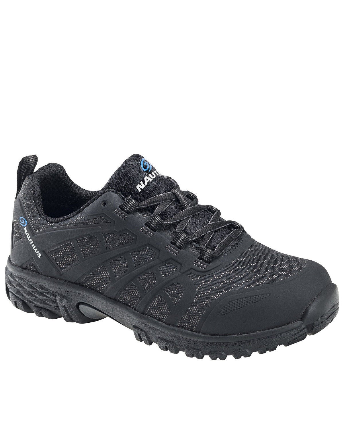 Nautilus Men's Stratus Work Shoes - Alloy Toe, Black, hi-res