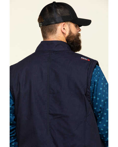 Image #5 - Ariat Men's FR Workhorse Insulated Work Vest , , hi-res