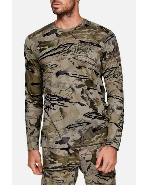 Under Armour Men's Barren Iso-Chill Brushline Long Sleeve Work Shirt , Camouflage, hi-res