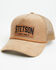 Image #1 - Stetson Men's Corduroy Ball Cap, Tan, hi-res