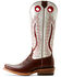 Image #2 - Ariat Women's Futurity Fort Worth Western Boots - Square Toe, Brown, hi-res
