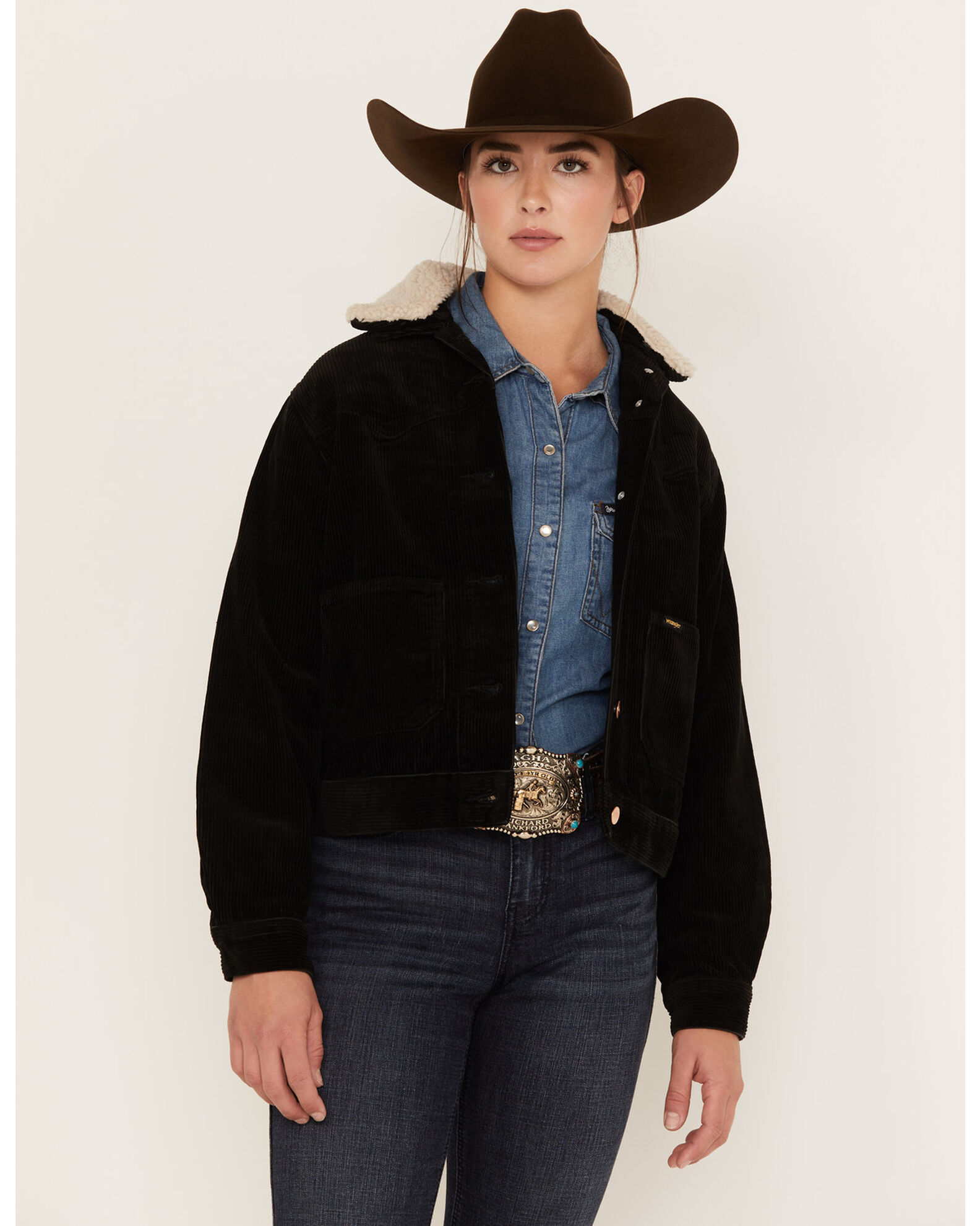 Wrangler Women's Corduroy Western Ranch Jacket | Boot Barn