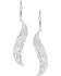Montana Silversmiths Women's Breaking Trail Feather Earrings, Silver, hi-res