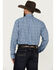 Image #4 - George Strait by Wrangler Men's Paisley Print Long Sleeve Button-Down Western Shirt, Blue, hi-res