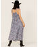 Free People Women's Azure Dress, Periwinkle, hi-res