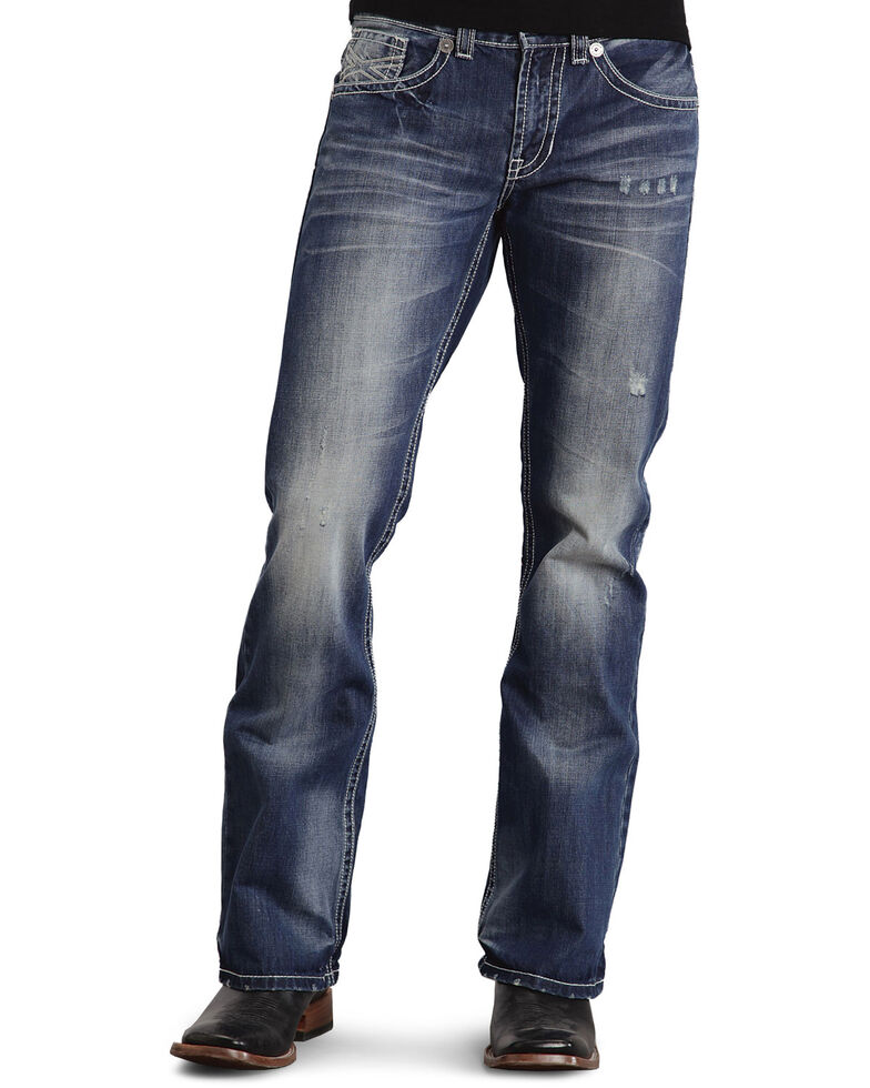Stetson Men's Premium Rocks Fit Boot Cut Jeans | Boot Barn