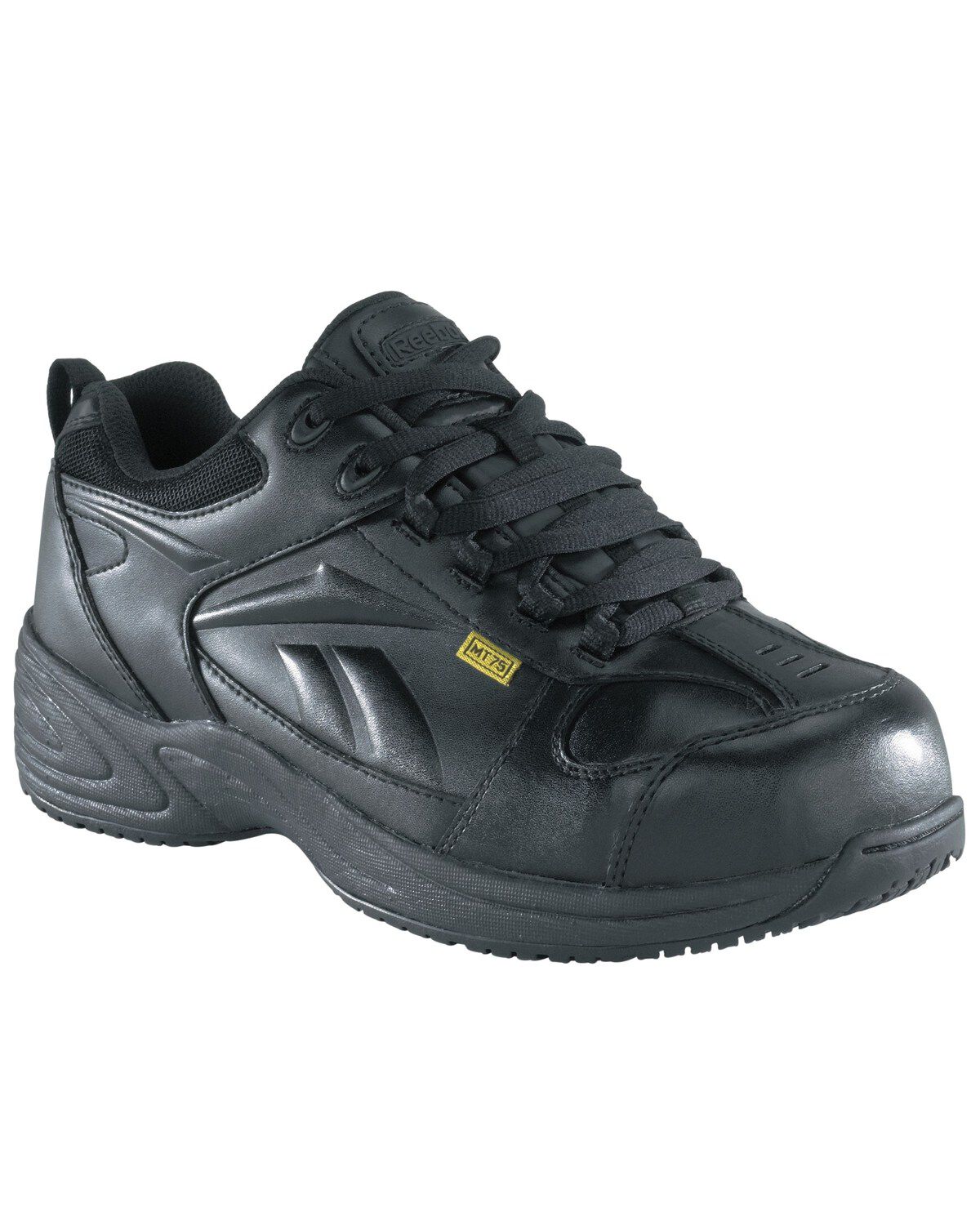 Reebok Men's Centose Internal Met Guard Work Shoes - Composite Toe, Black, hi-res