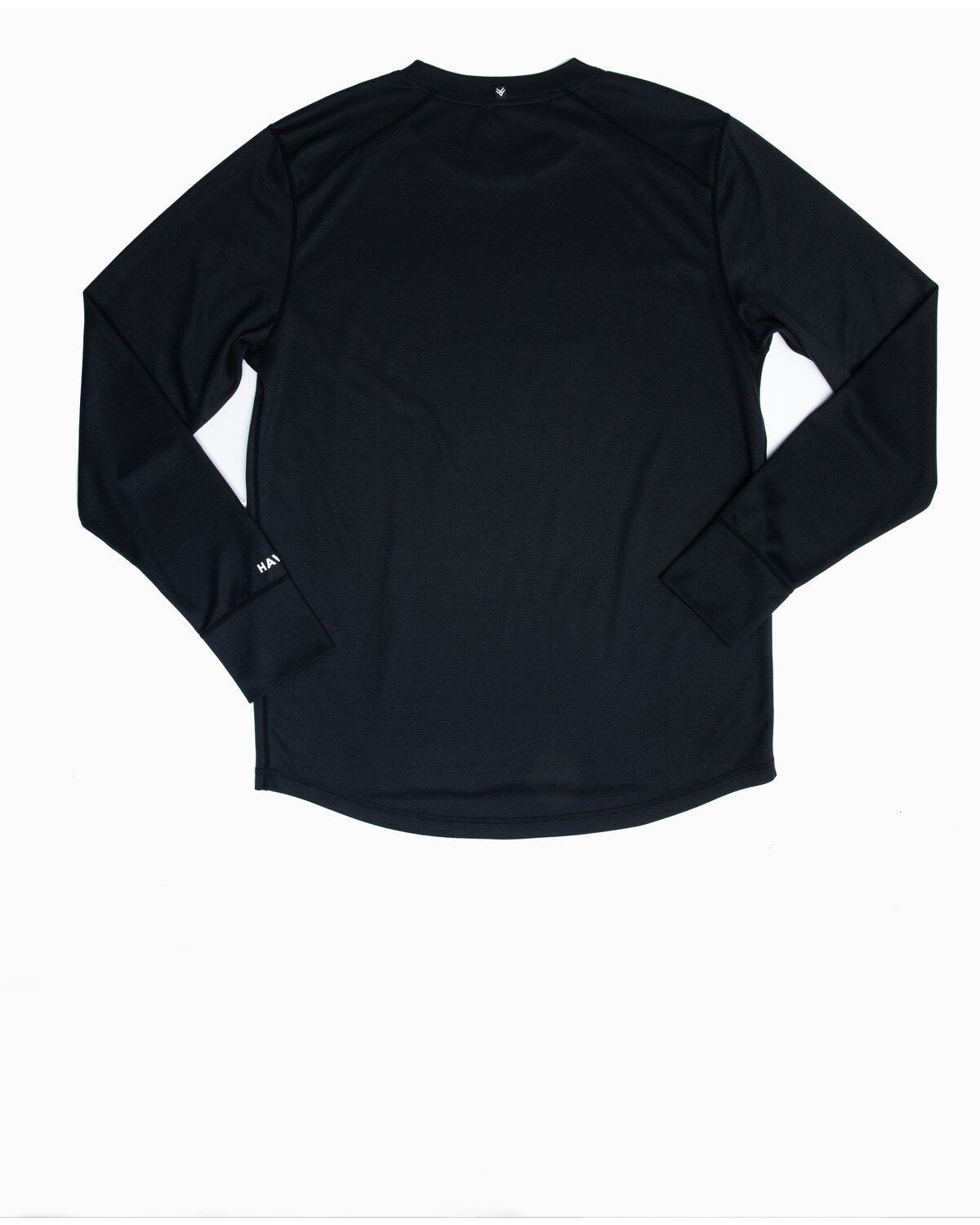 mens black thermal long sleeve shirt