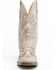Image #4 - Roper Women's Kennedy Performance Western Boots - Broad Square Toe, Grey, hi-res