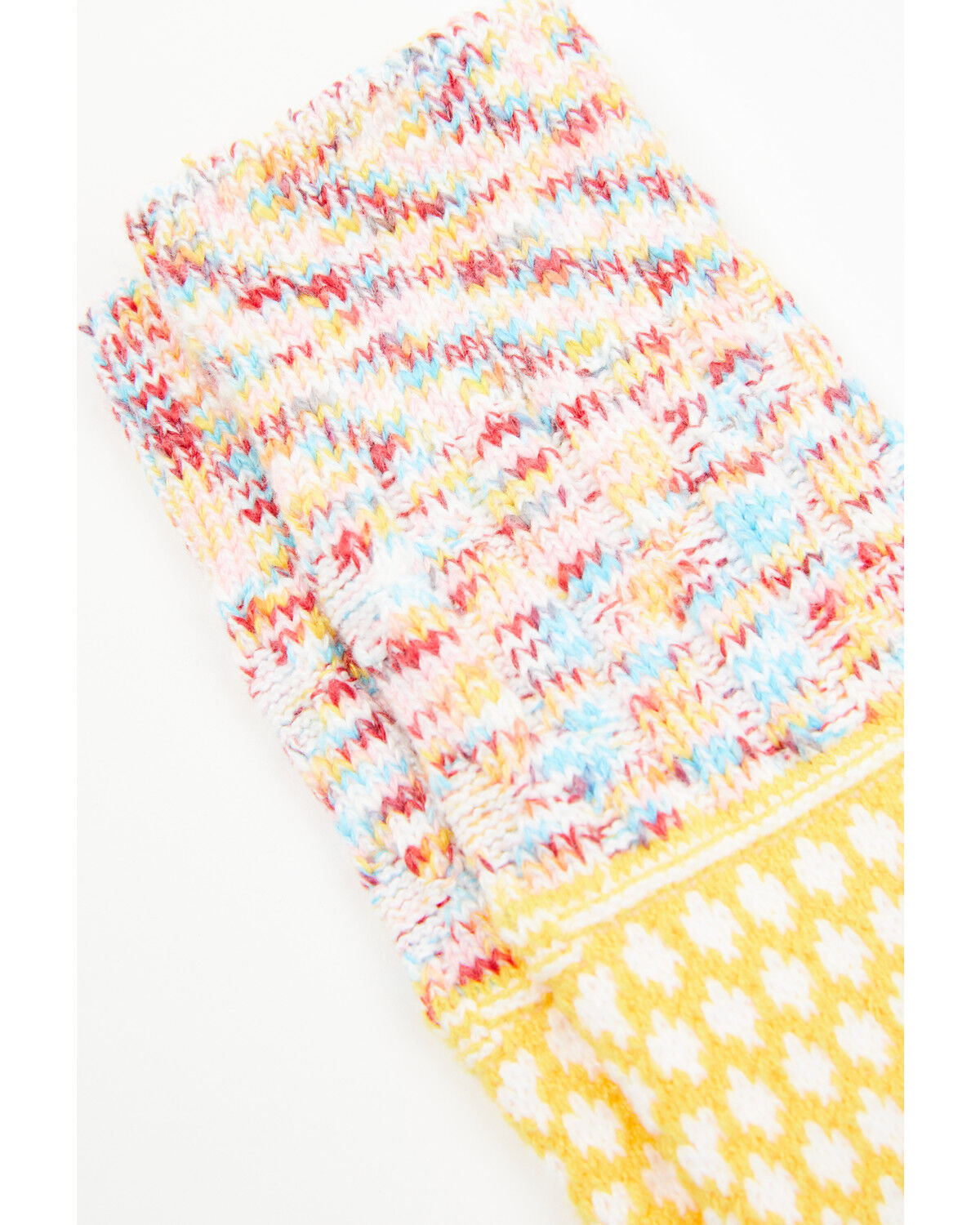 Image #2 - World's Softest Women's Holiday Gallery Whimsical Crew Socks, Light Pink, hi-res