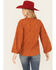 Image #4 - Shyanne Women's Long Sleeve Boho Blouse, Caramel, hi-res