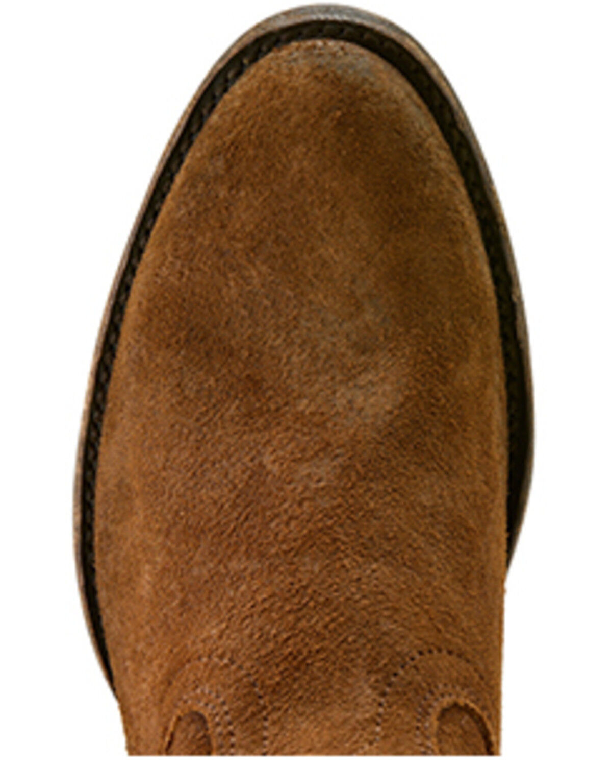 Image #4 - Ariat Women's Marysville Suede Western Boots - Round Toe, Brown, hi-res