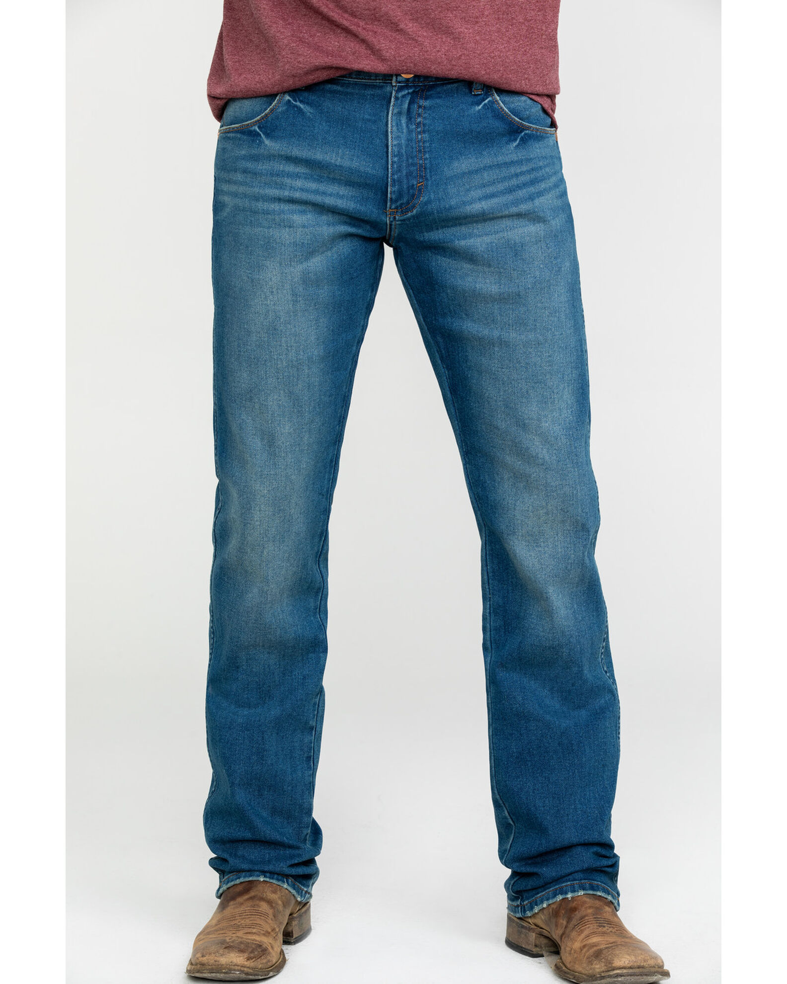 Wrangler Retro Men\'s Rankin Premium Slim Straight Jeans | Pueblo Mall