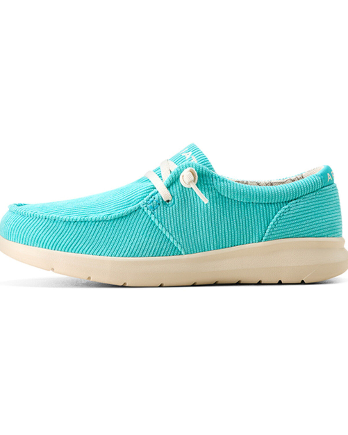 Image #2 - Ariat Women's Hilo Corduroy Casual Shoes - Moc Toe, Blue, hi-res