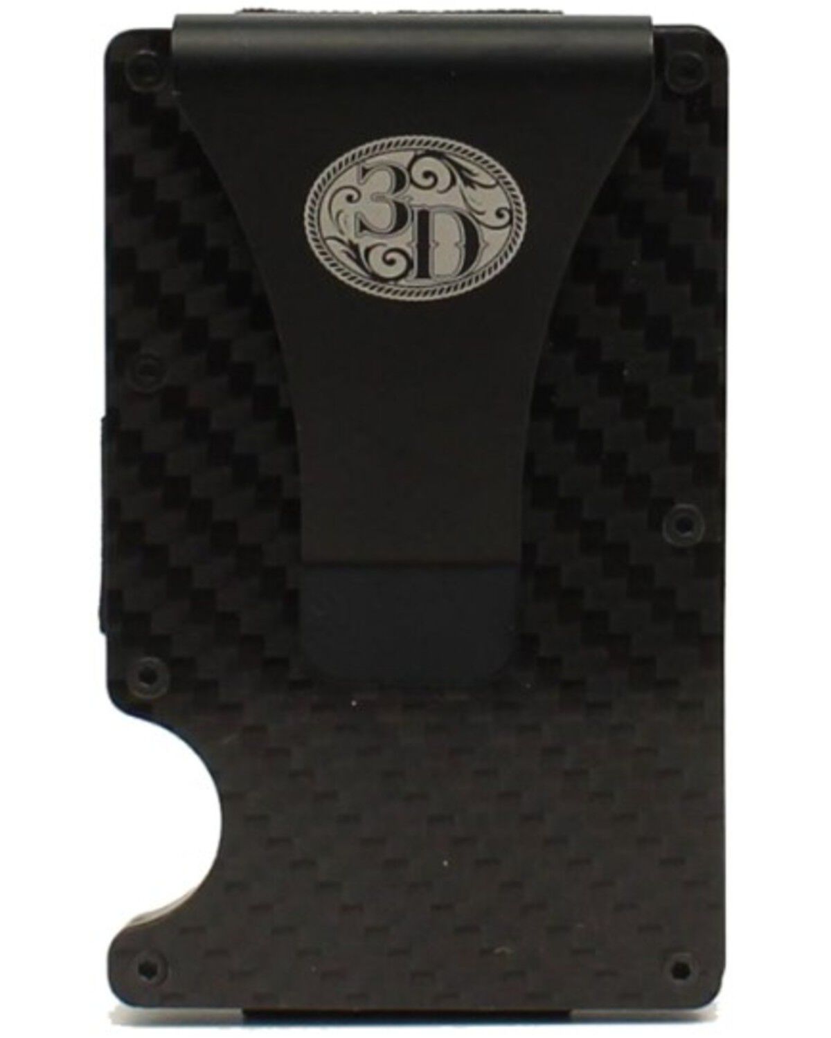 Image #1 - 3D Men's Smart Utility Wallet, Black, hi-res