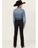 Image #3 - Wrangler Retro Boys' Dark Wash Dax Slim Bootcut Jeans, Dark Wash, hi-res