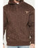 Image #3 - Cowboy Hardware Men's Branding Irons Hooded Sweatshirt, Dark Brown, hi-res