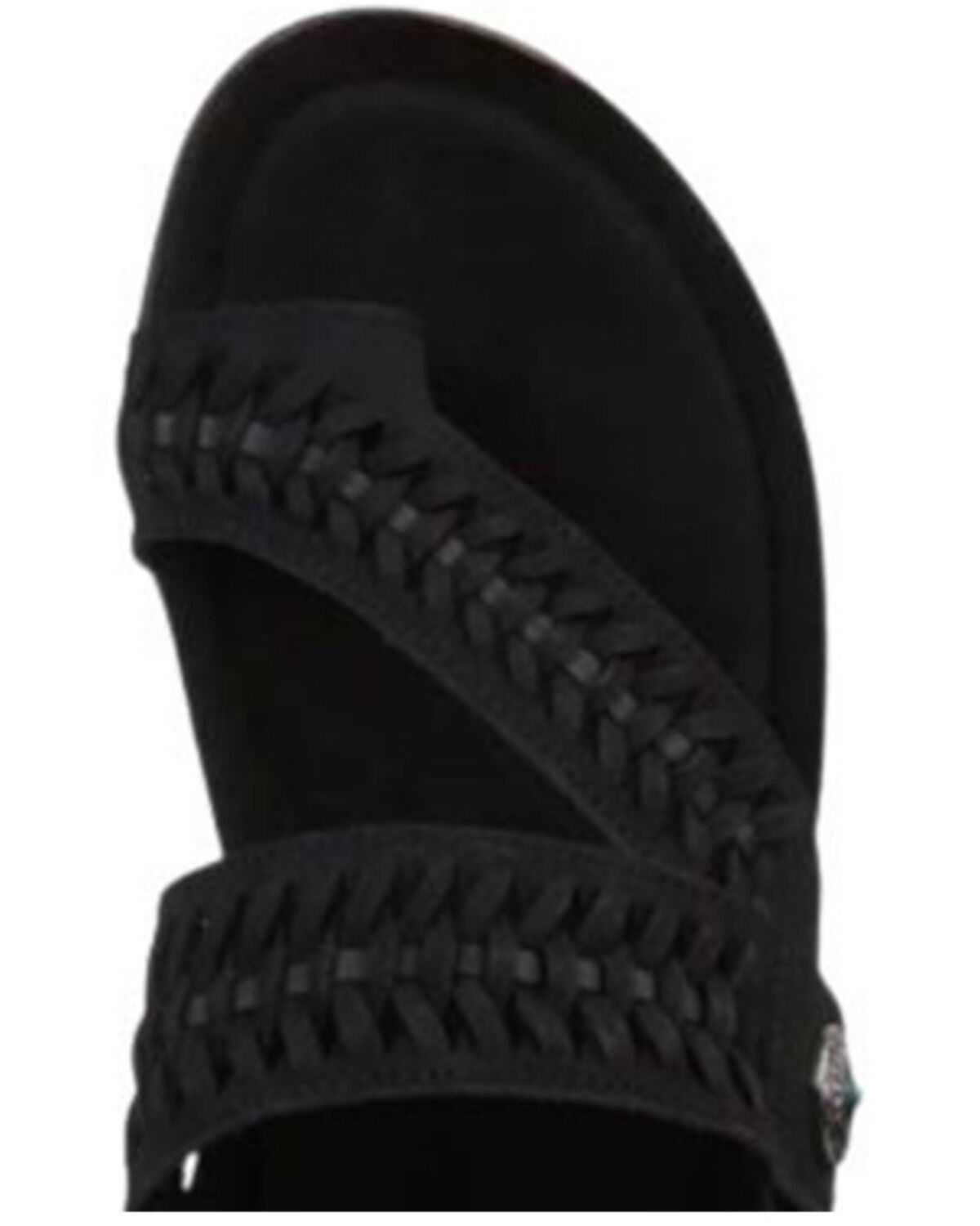 Image #6 - Mykos Women's Scarlett Toe Ring Sandals, Black, hi-res