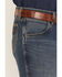 Image #2 - Wrangler Retro Men's 88MWZ Whiskey Dark Wash Slim Straight Stretch Denim Jeans, Dark Wash, hi-res