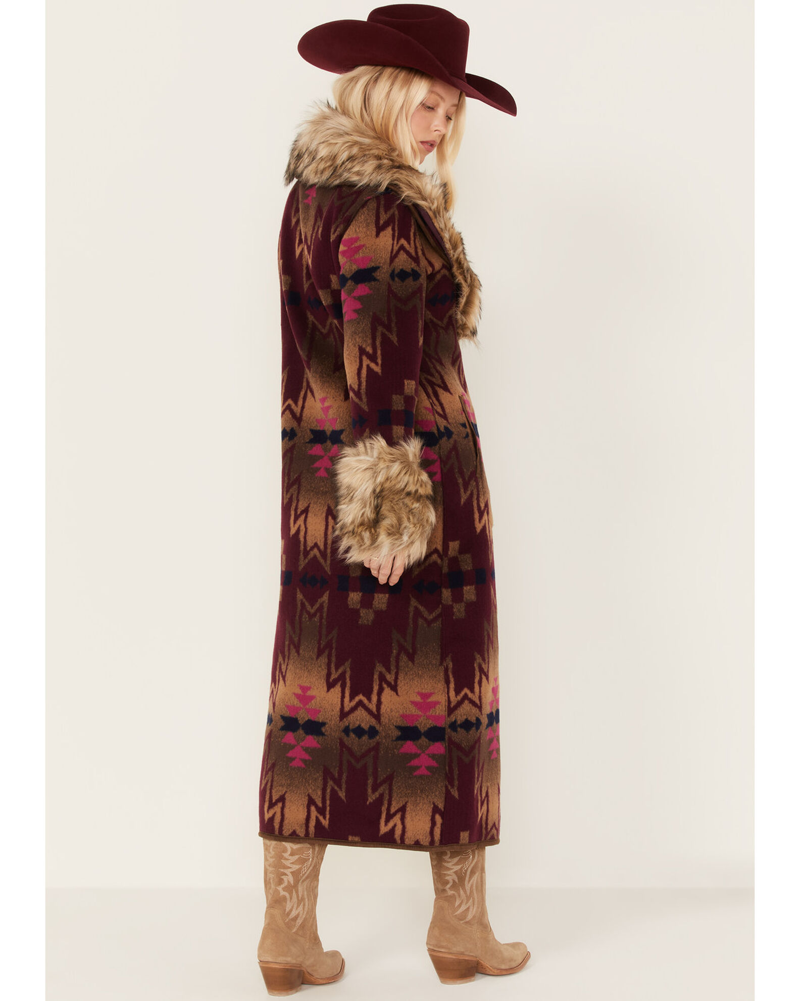 Tasha polizzi alpine blanket coat top