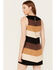 Image #4 - Show Me Your Mumu Women's Faux Suede Chevron Mod Mini Dress, Multi, hi-res