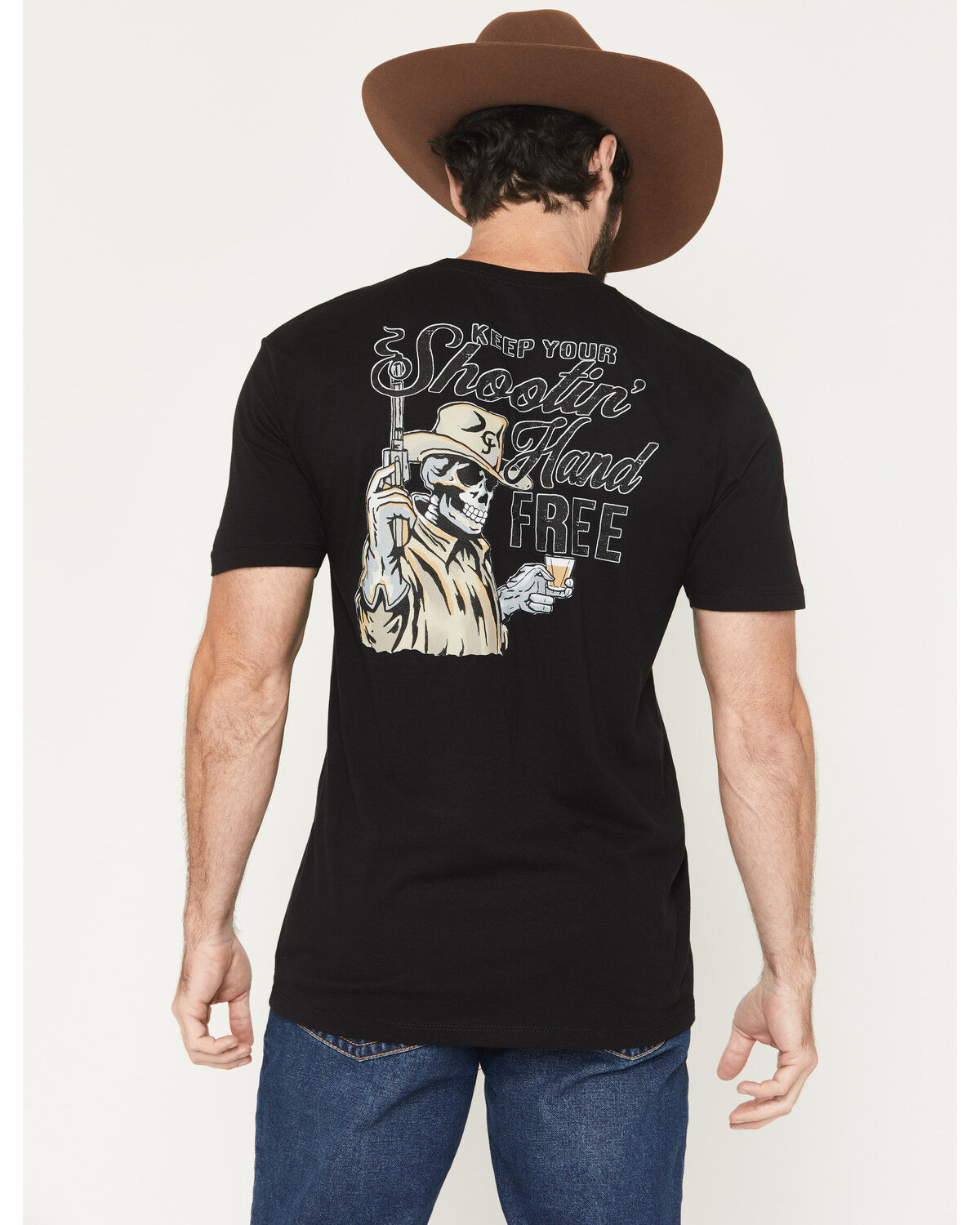 Image #4 - Cody James Men's Shooting Hand Short Sleeve Graphic T-Shirt, Black, hi-res