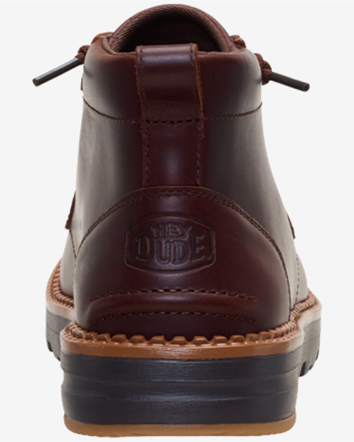 Image #5 - HEYDUDE Men's Flint Lace-Up Casual Boots - Moc Toe, Brown, hi-res