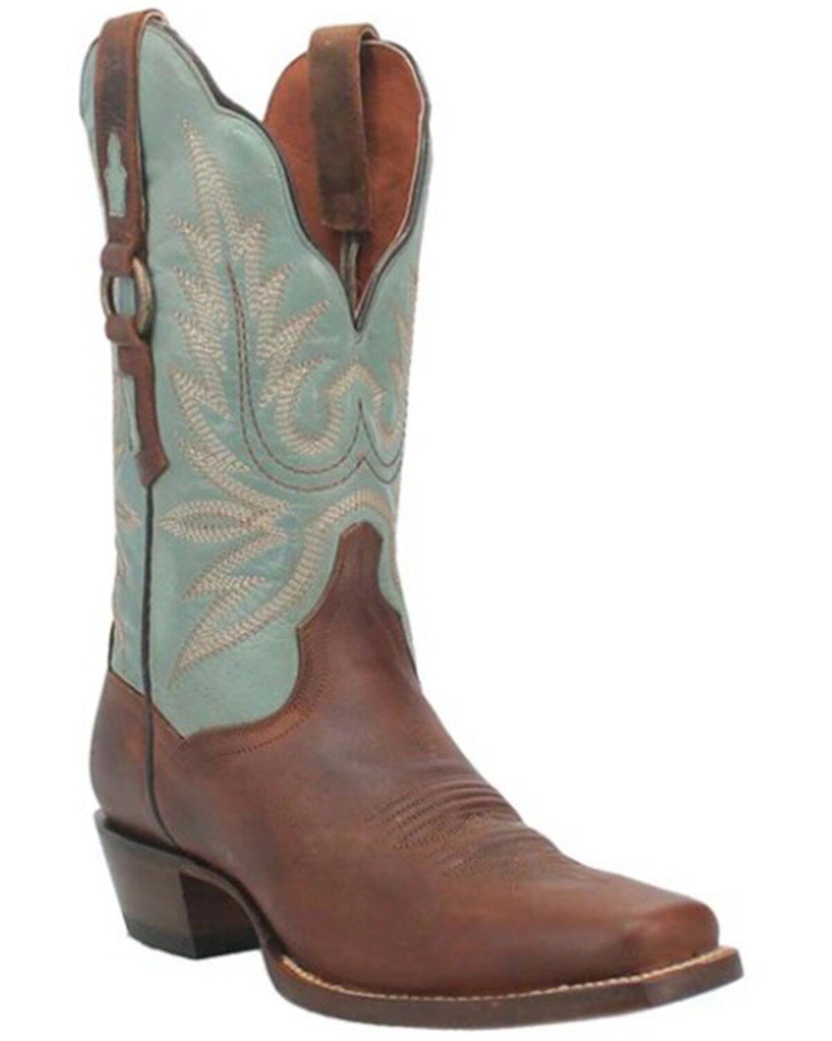 Dan Post Women's Tamra Western Boots - Square Toe, Brown, hi-res