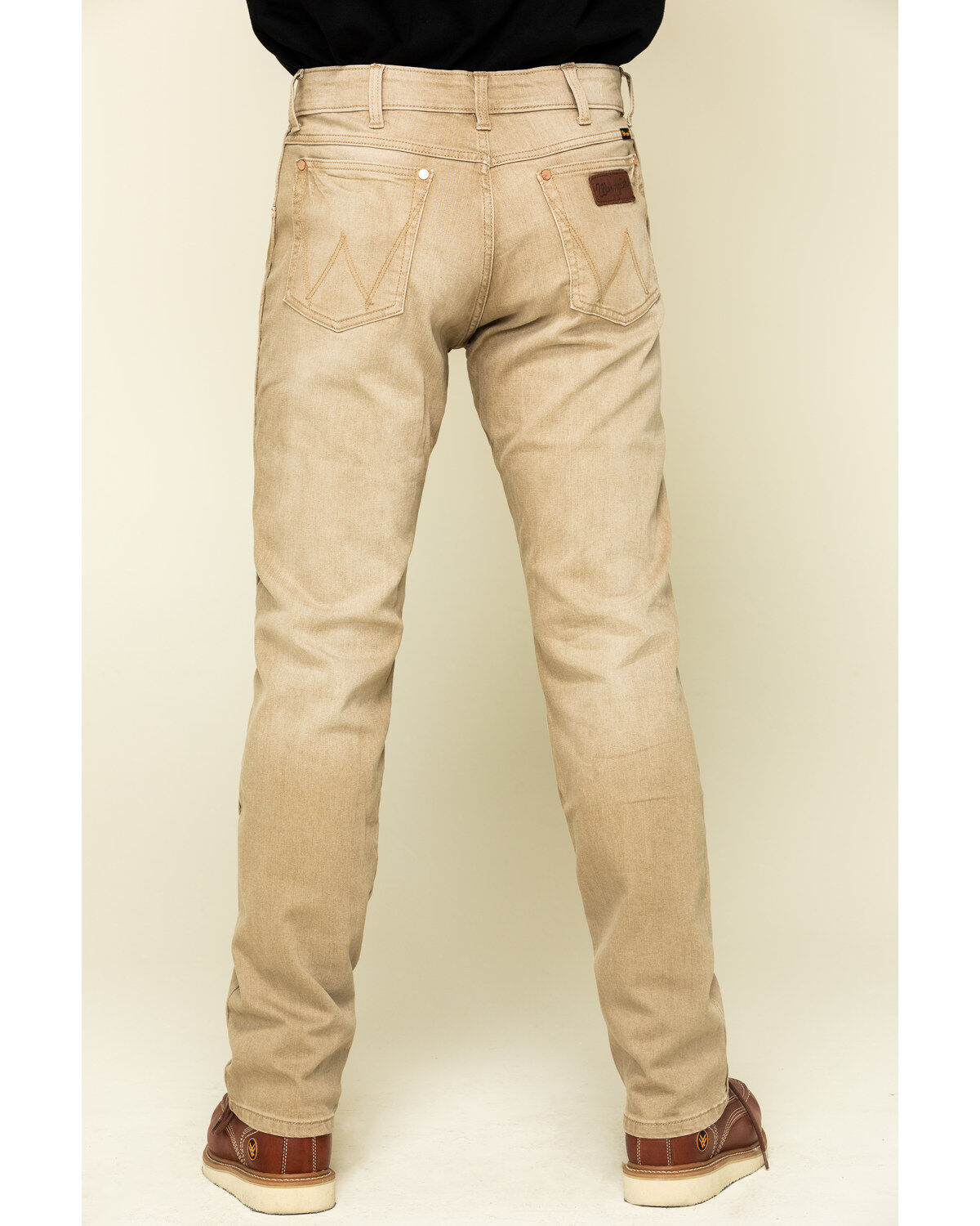 tan wrangler jeans