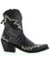 Liberty Black Women's Side Bug & Wrinkle Mosel Short Western Boots - Pointed Toe, Black, hi-res