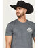 Image #4 - Buckwear Men's Busch Desert Beer Short Sleeve Graphic T-Shirt, Dark Grey, hi-res