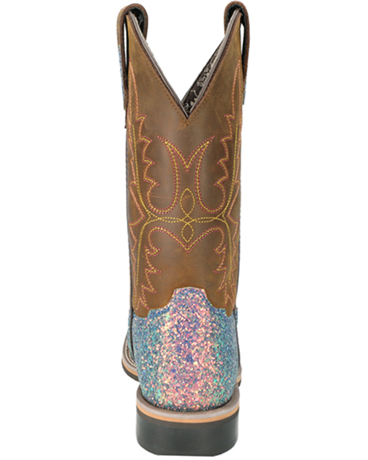 Image #4 - Smoky Mountain Women's Las Vegas Western Performance Boots - Broad Square Toe, Multi, hi-res