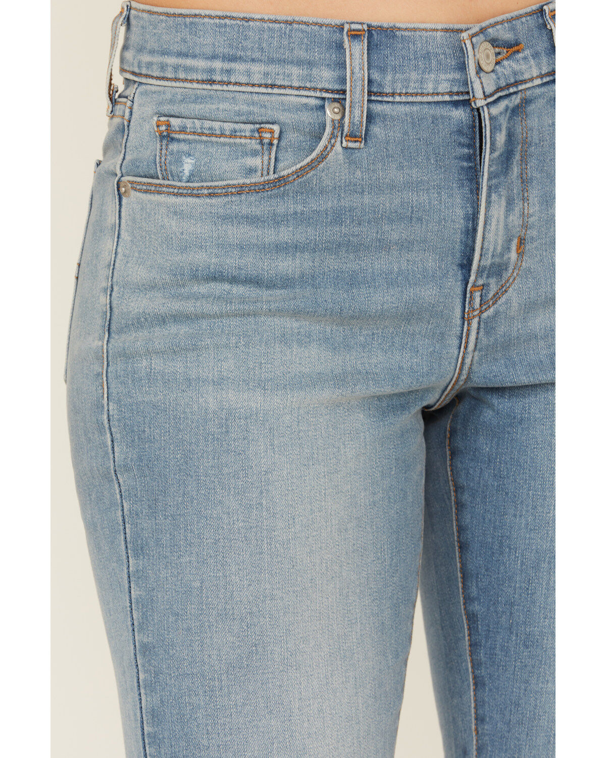 Image #2 - Levi's Medium Wash Rare Form Mid Rise Stretch Classic Bootcut Jeans, Medium Wash, hi-res