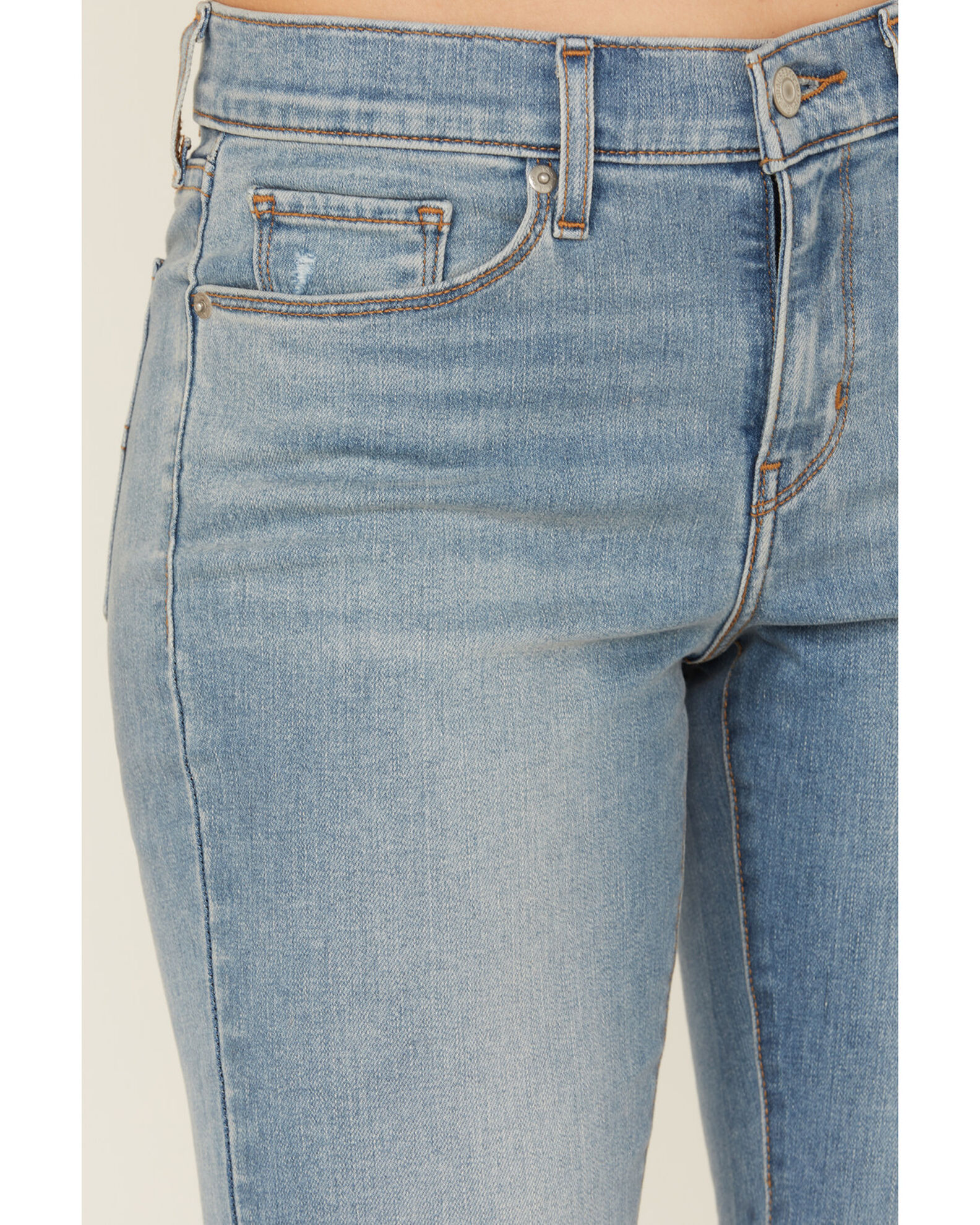 Image #2 - Levi's Medium Wash Rare Form Mid Rise Stretch Classic Bootcut Jeans, Medium Wash, hi-res