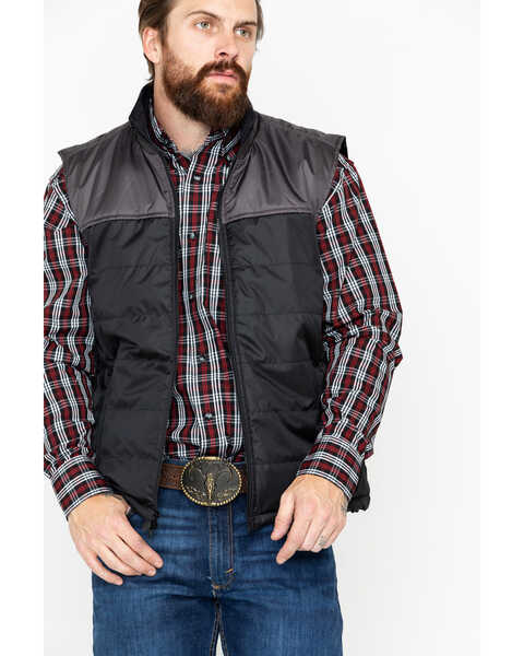 Image #3 - Outback Trading Co. Men's Jericho Vest, Black, hi-res