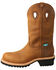 Image #3 - Twisted X Men's Brown Western Logger Boots - Composite Toe, , hi-res