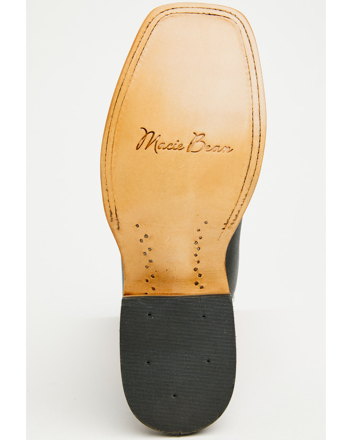 Image #7 - Macie Bean Women's Amazing Ace Western Boots - Broad Square Toe, Black, hi-res
