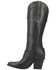 Dingo Women's Masquerade Hardness Studded Western Tall Boots - Snip Toe, Black, hi-res