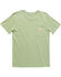 Image #3 - Carhartt Little Boys' Short Sleeve Pocket T-Shirt, Green, hi-res