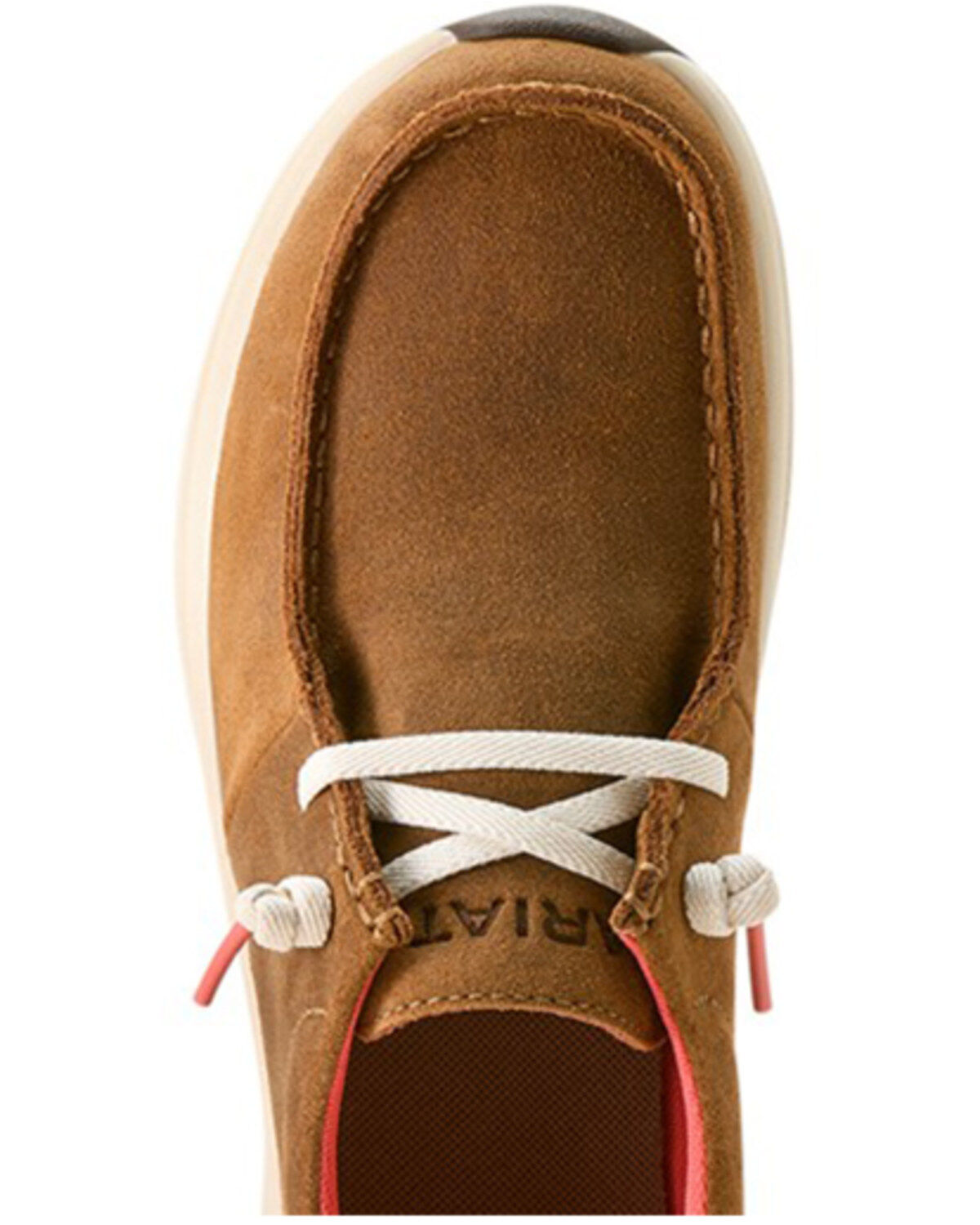Image #4 - Ariat Women's Buckeye Waterproof Casual Moc Shoes, Brown, hi-res