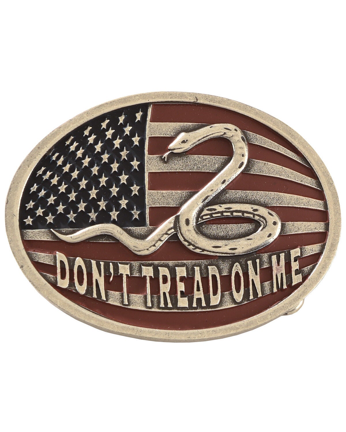 Cody James&reg; Don't Tread On Me Belt Buckle, Multi, hi-res