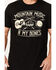 Image #3 - Moonshine Spirit Men's Blue Grass Short Sleeve Graphic T-Shirt, Black, hi-res