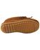 Minnetonka Girls' Kilty Suede Moccasins, Brown, hi-res