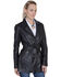 Image #4 - Scully Leatherwear Washed Lamb Leather Adjustable Belt Coat, , hi-res