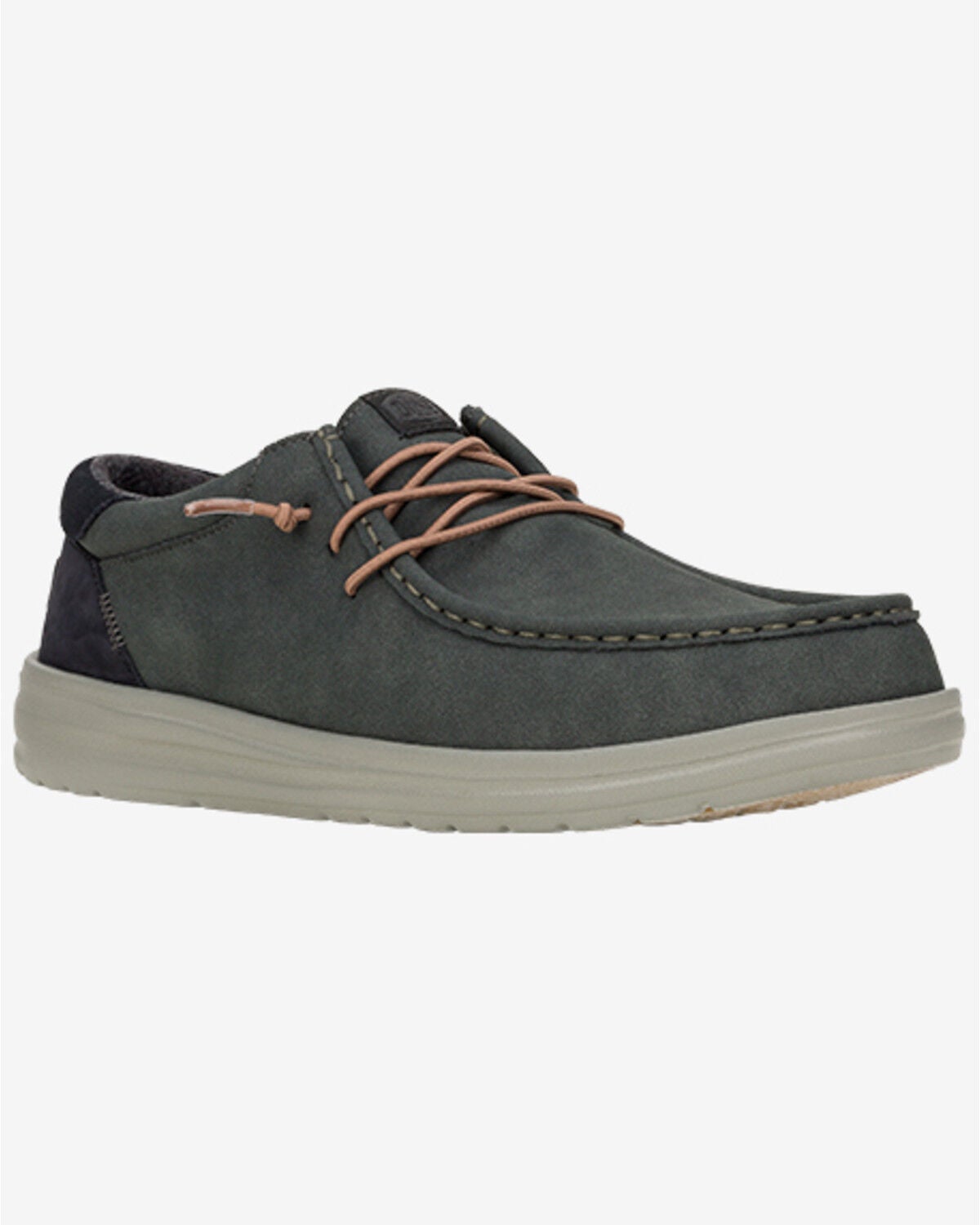 Image #1 - HEYDUDE Men's Paul Casual Shoes - Moc Toe, Black, hi-res
