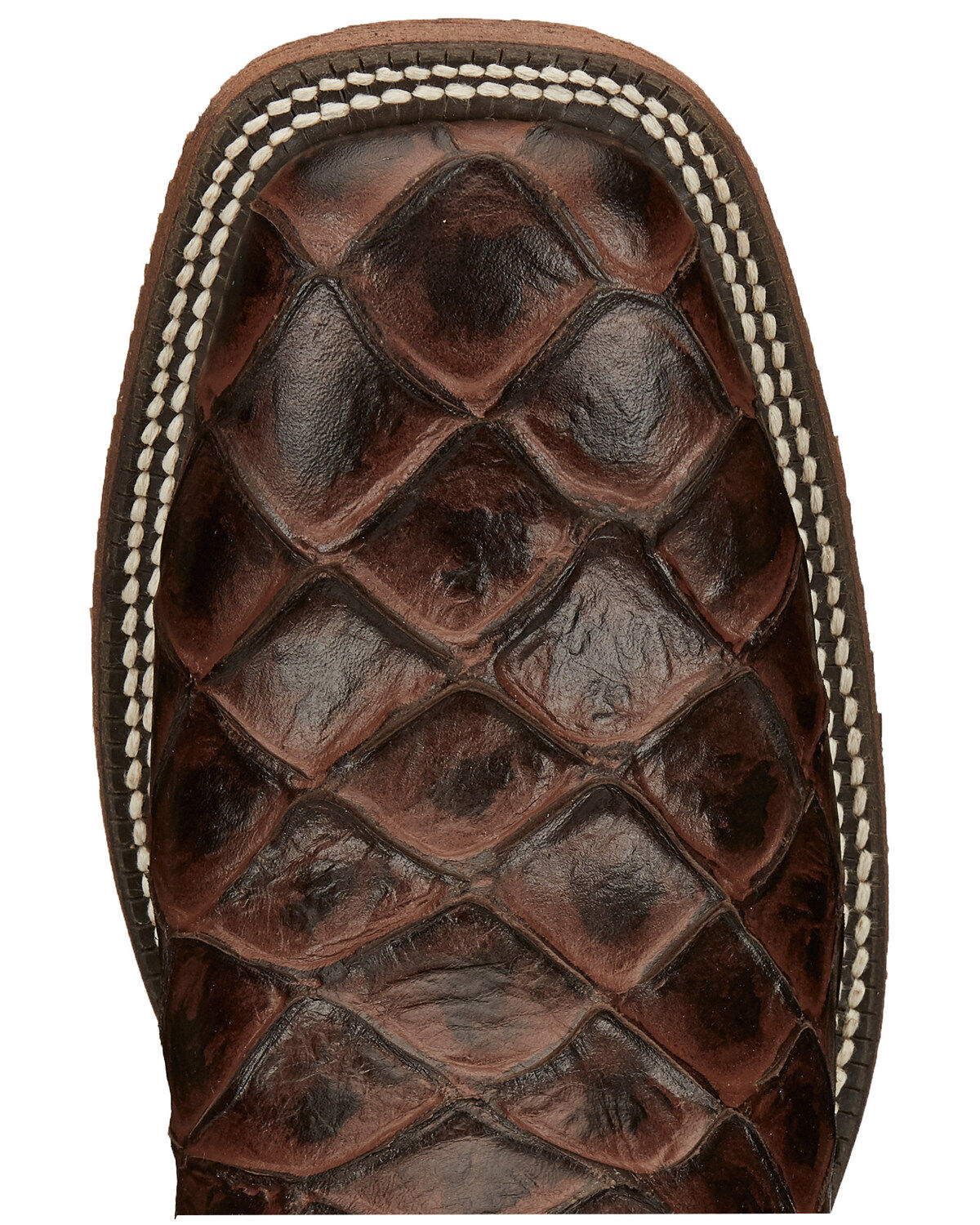 Image #6 - Nocona Men's Turner Chocolate Western Boots - Broad Square Toe, , hi-res