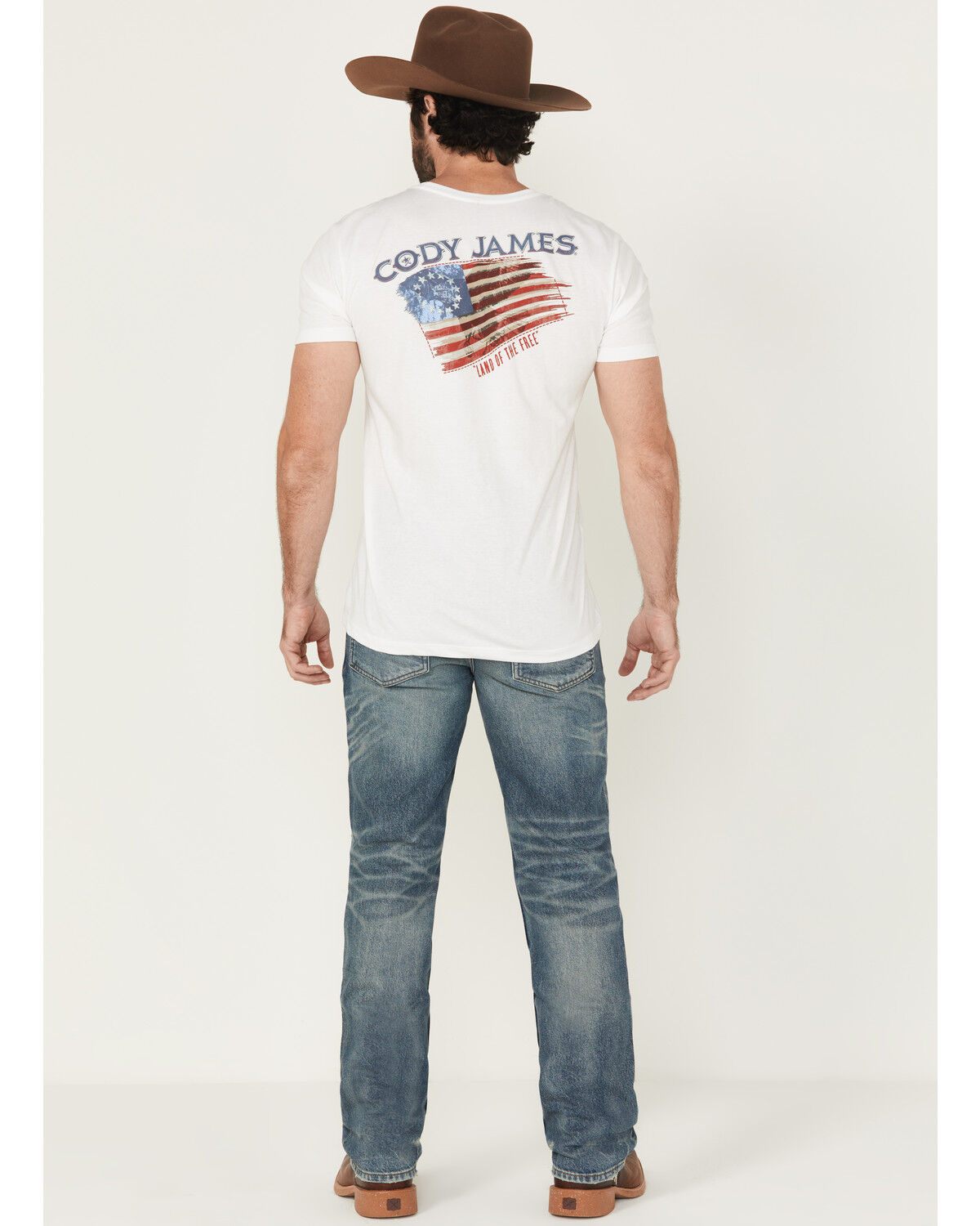 Image #3 - Moonshine Spirit Men's Slasher Wash Decker Slim Straight Rigid Denim Jeans, Medium Wash, hi-res