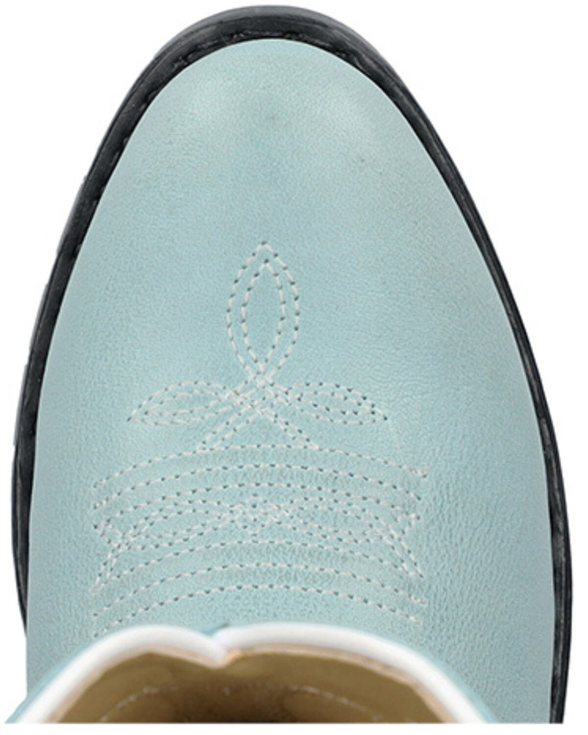 Image #6 - Smoky Mountain Little Girls' Denver Western Boots - Round Toe, Light Blue, hi-res